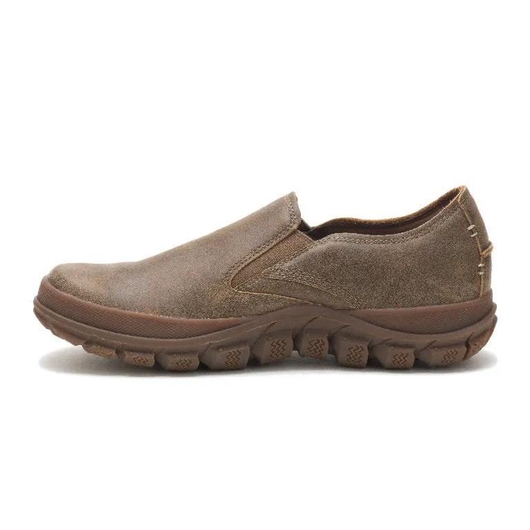 Fused Soft-Toe Slip On Shoe Light Brown