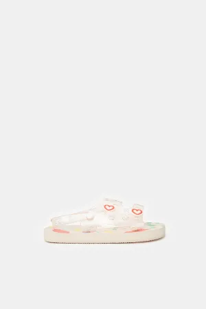 Girls Pink Heart Slide