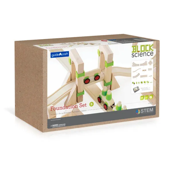 Guidecraft Block Science Foundation Set B