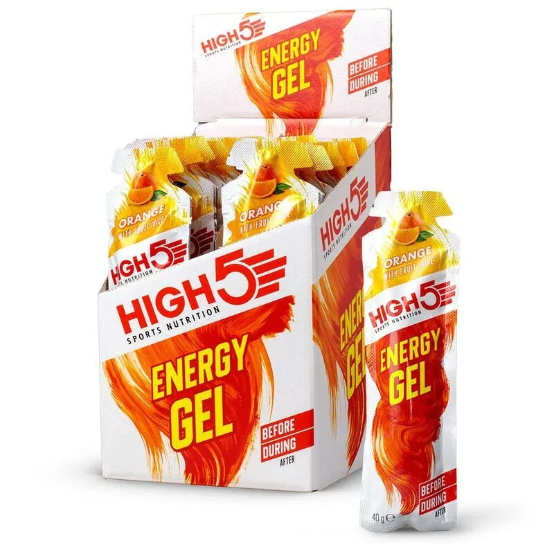 High 5 Energy Gel 20 Pack - Orange