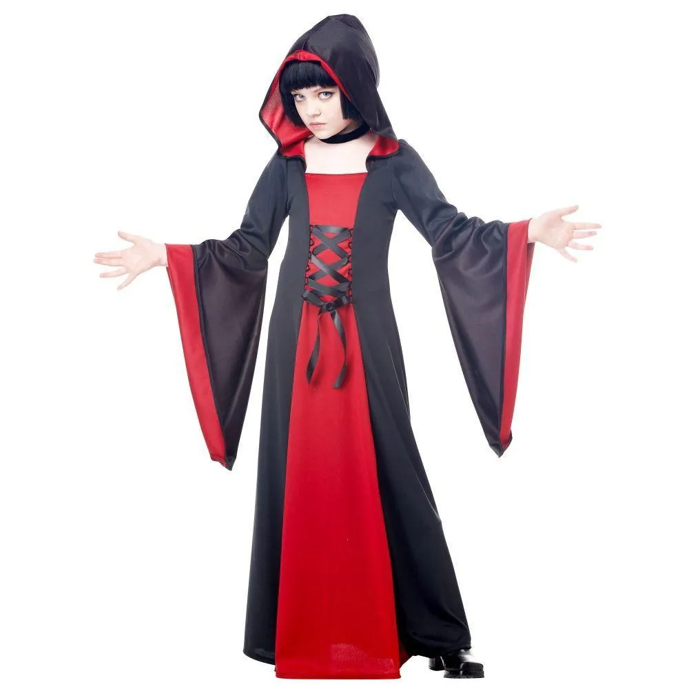 Hooded Robe Girls Costume