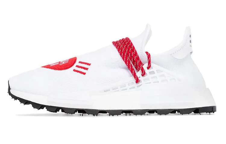 Human Made x Pharrell Williams x adidas NMD HU sneakers, white/red