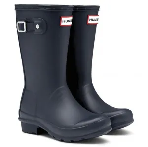 Hunter Original Kids Wellington Boots in Navy