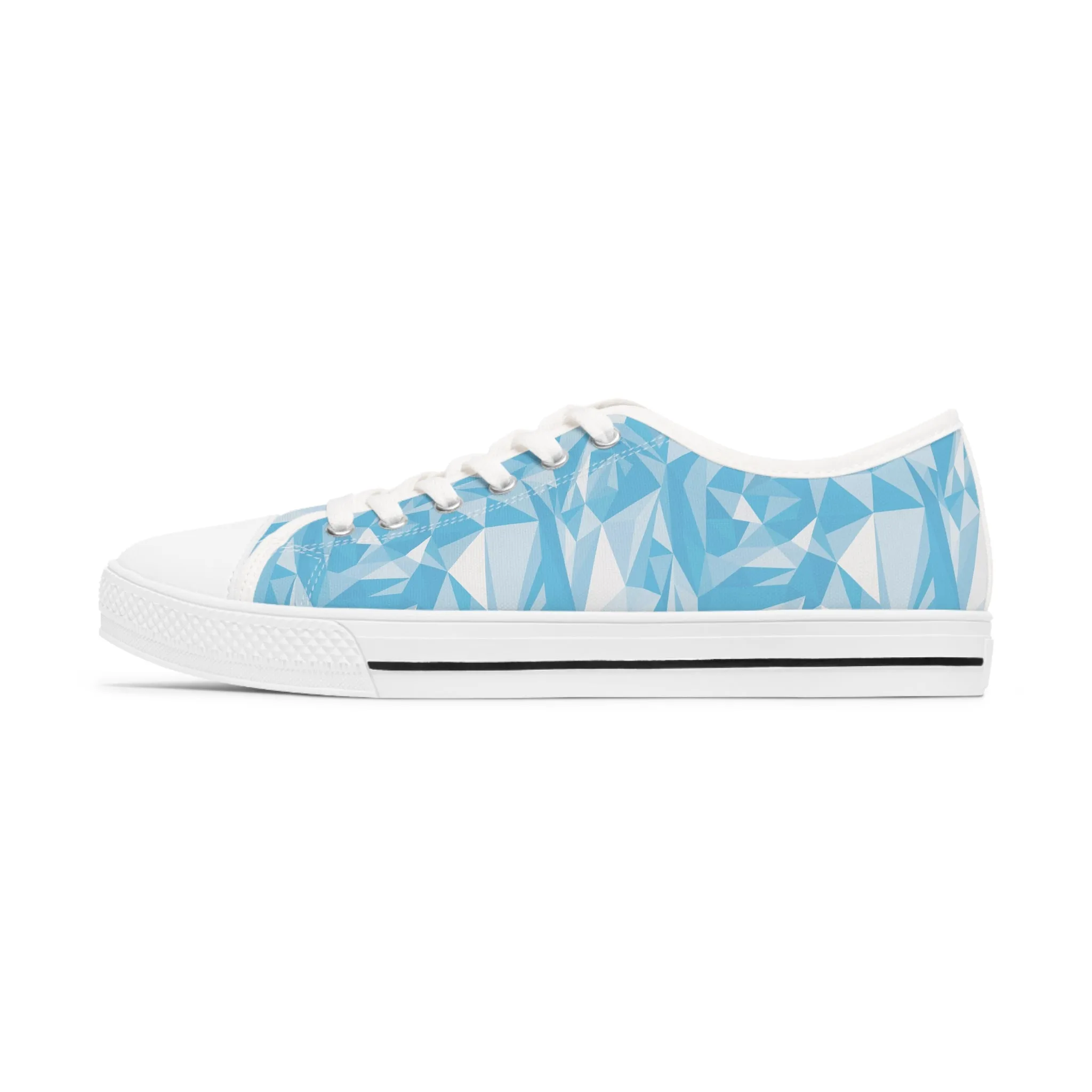 Ice Shard Women's Low Top Sneakers