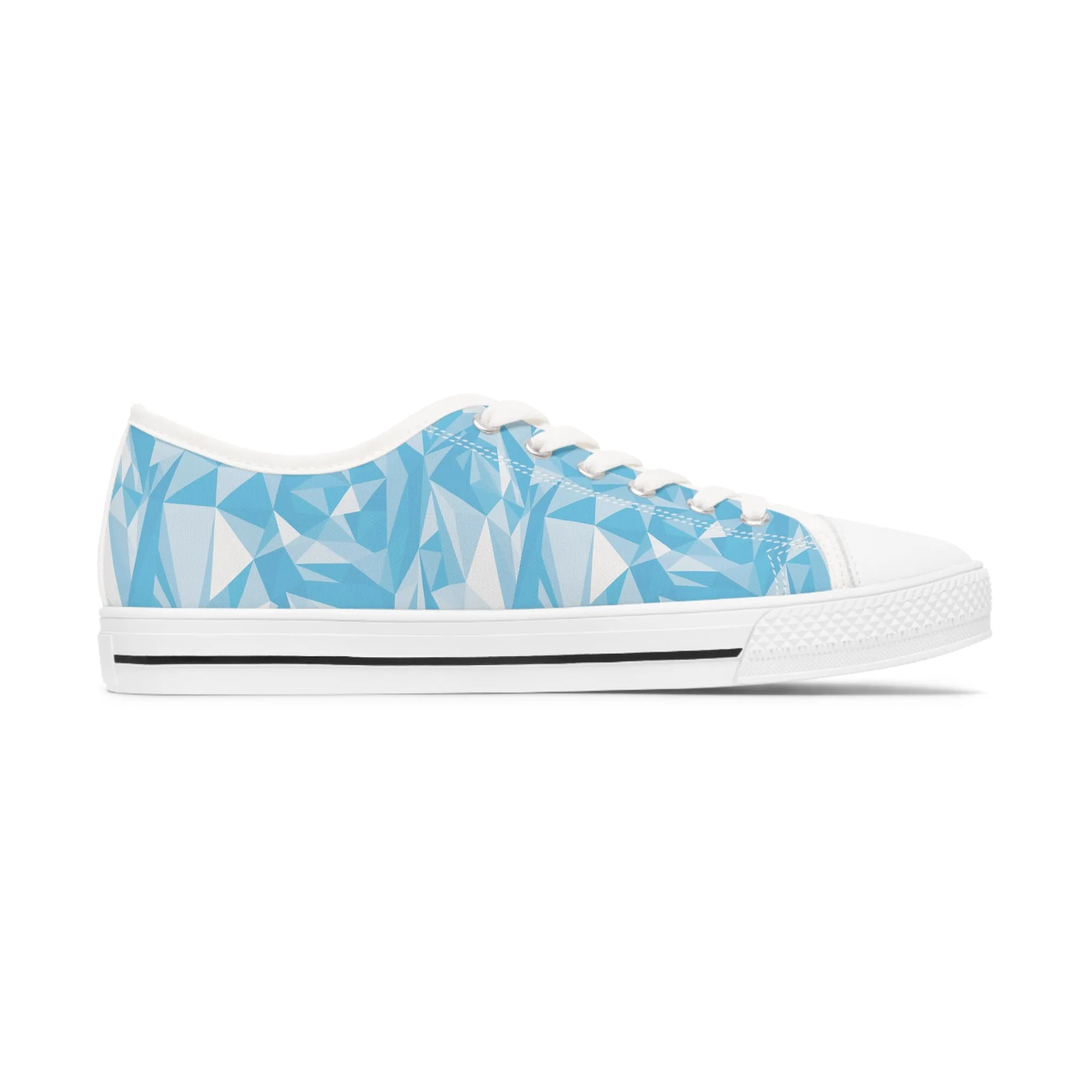 Ice Shard Women's Low Top Sneakers