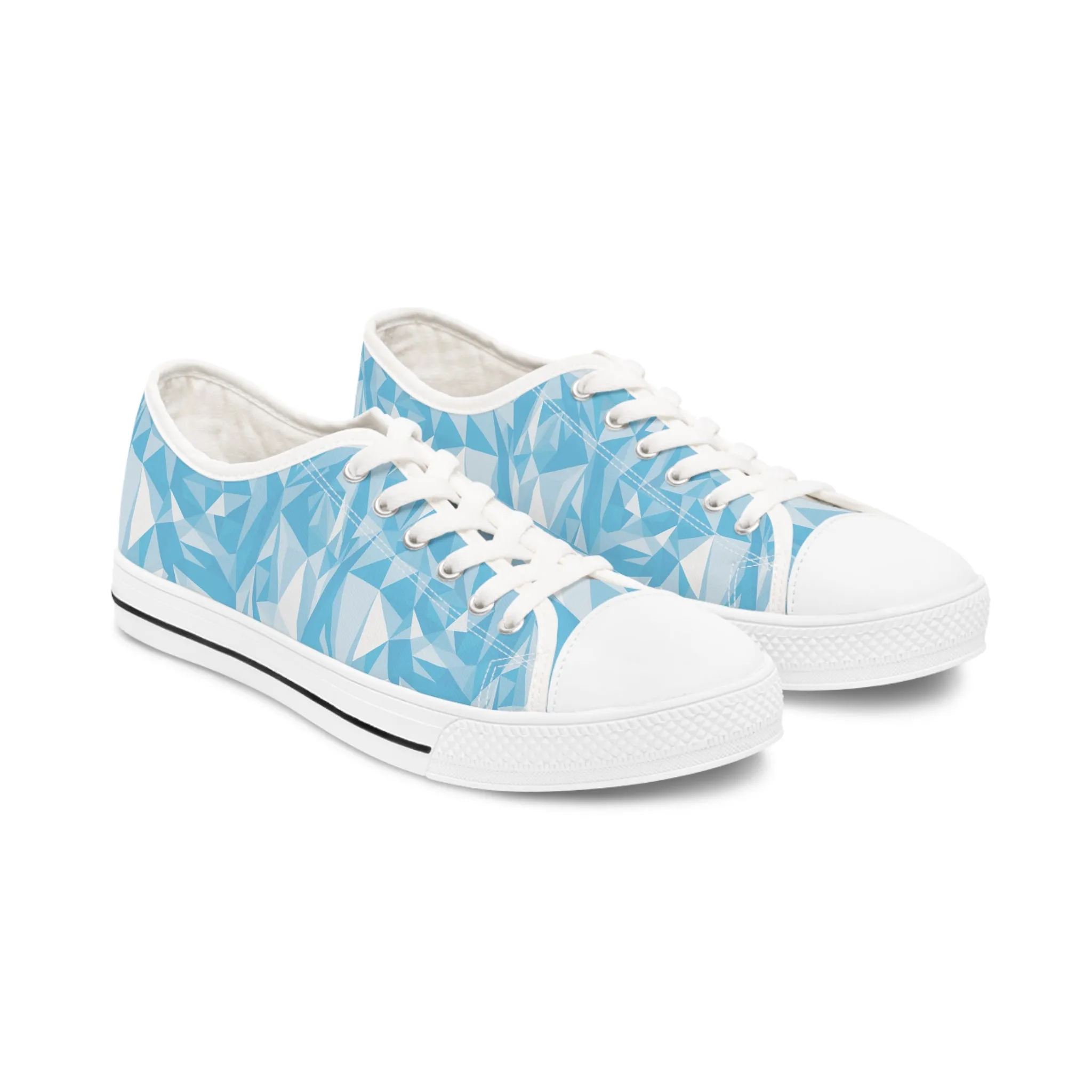 Ice Shard Women's Low Top Sneakers