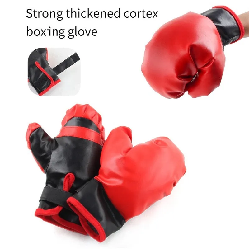 Kids Punching Bag with Stand Speed Bags Punching Ball Toy Set Gift for Boys Girls