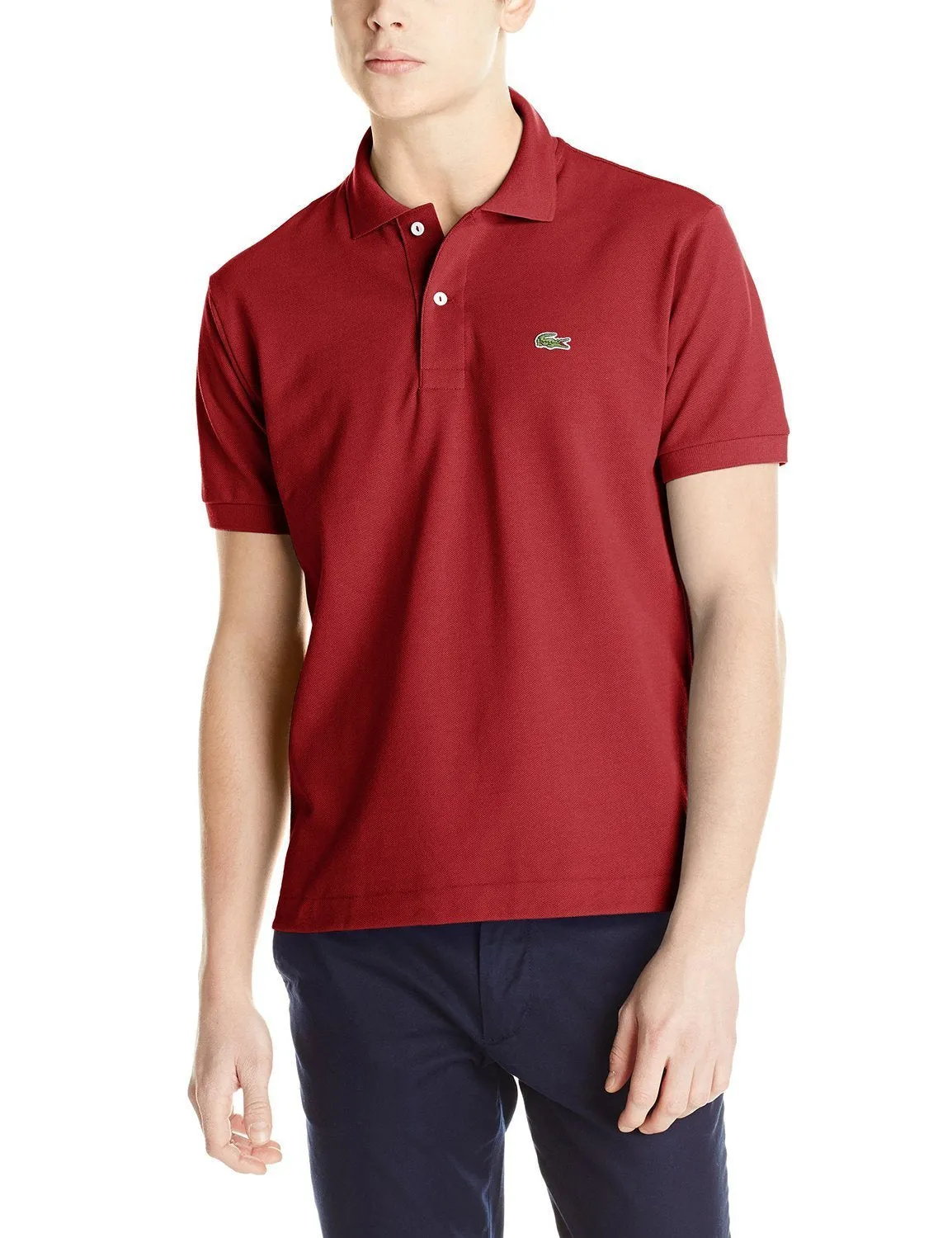 Lacoste Men's Short Sleeve Pique L.12.12 Original Fit Polo Shirt