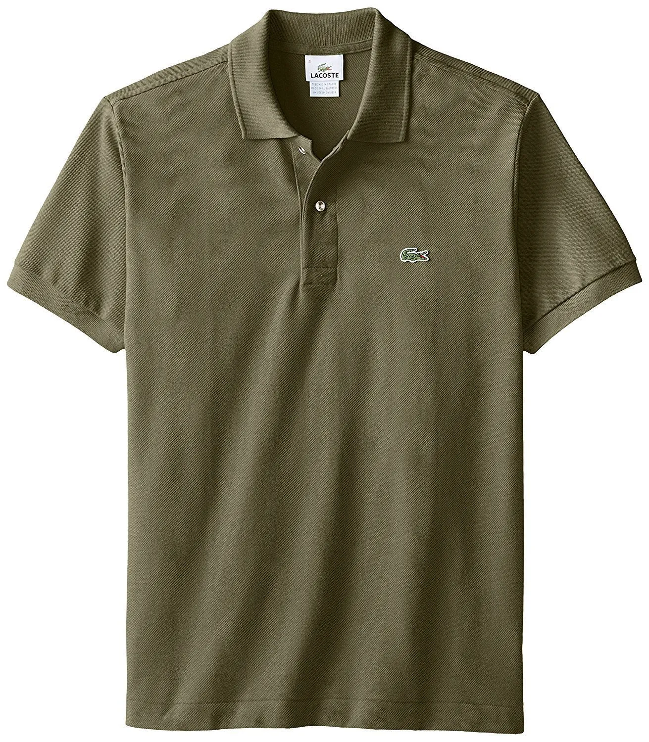 Lacoste Men's Short Sleeve Pique L.12.12 Original Fit Polo Shirt