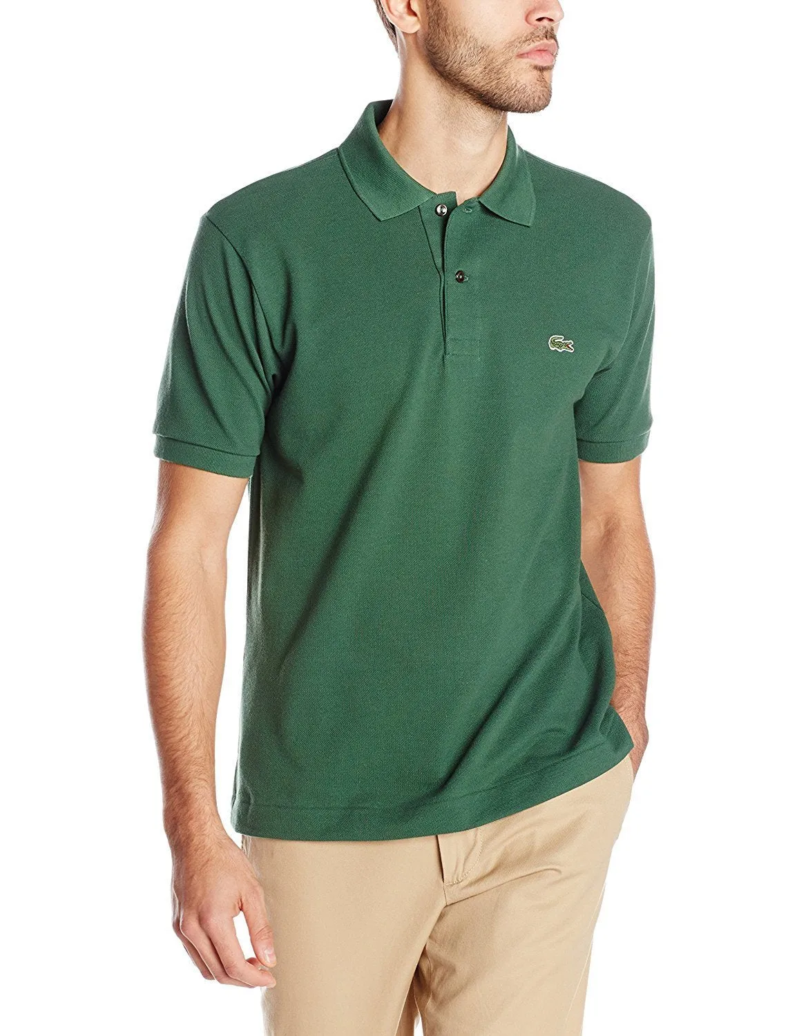 Lacoste Men's Short Sleeve Pique L.12.12 Original Fit Polo Shirt