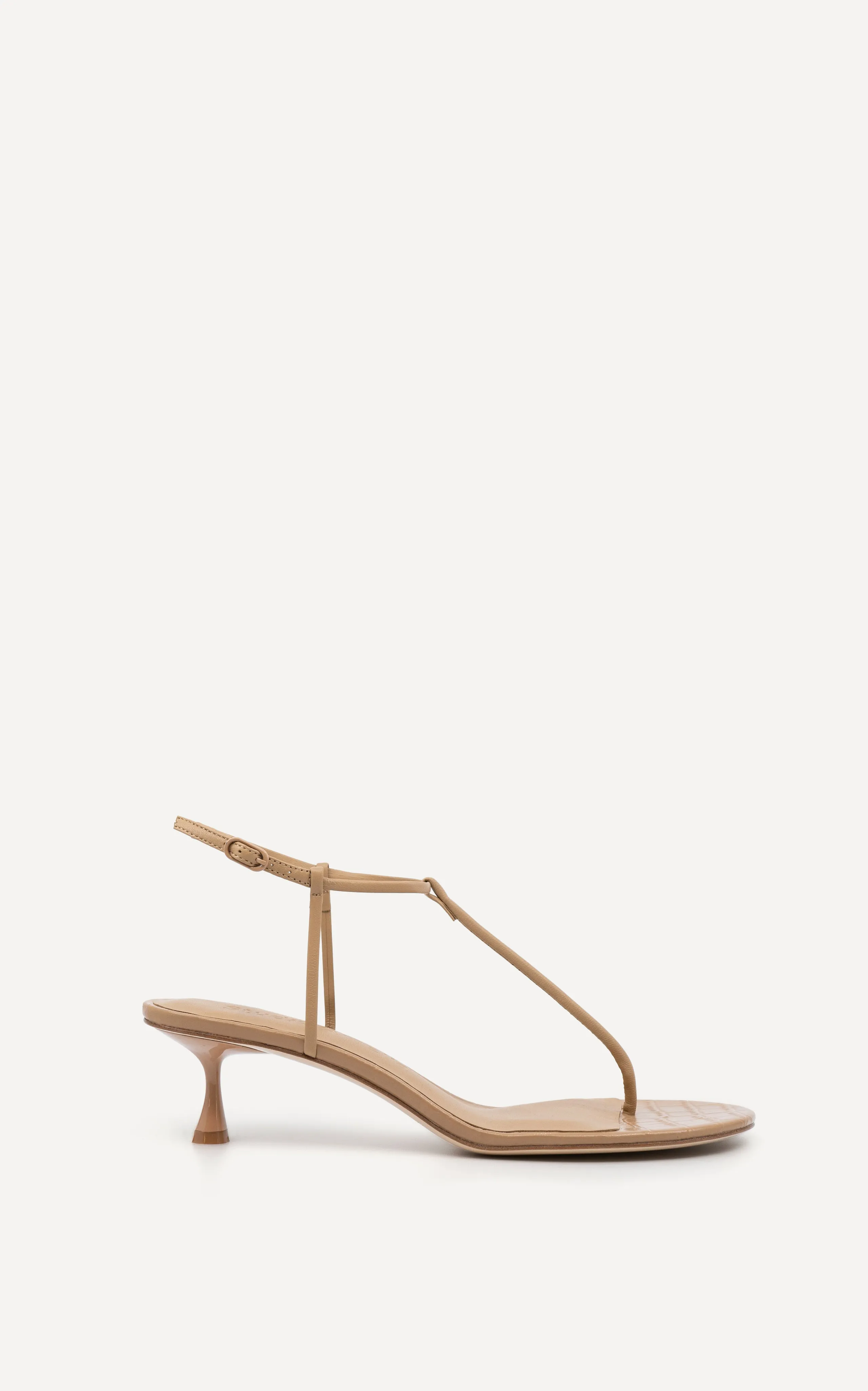 Lasso 50 Heel | Beige