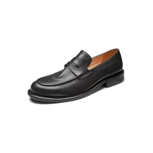 LeatherLux Modish Slip On Penny Loafers