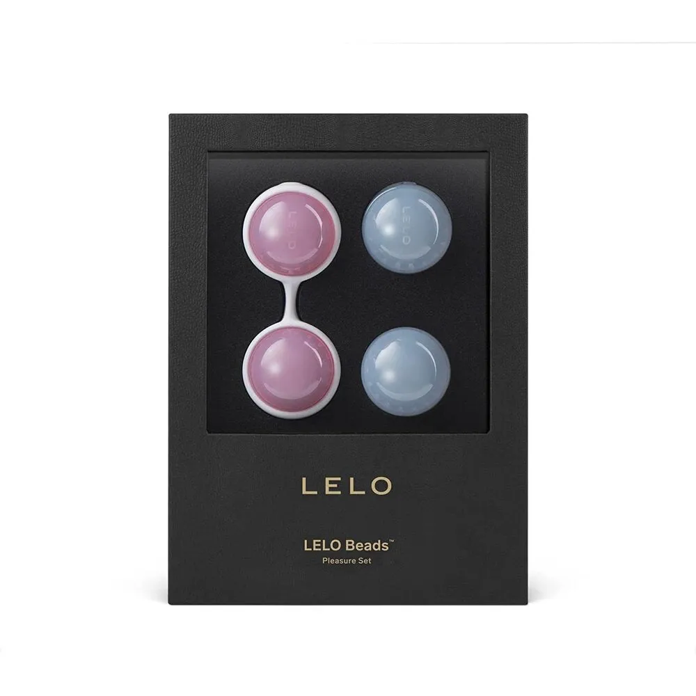 Lelo Luna Beads Pleasure Set Pink And Blue