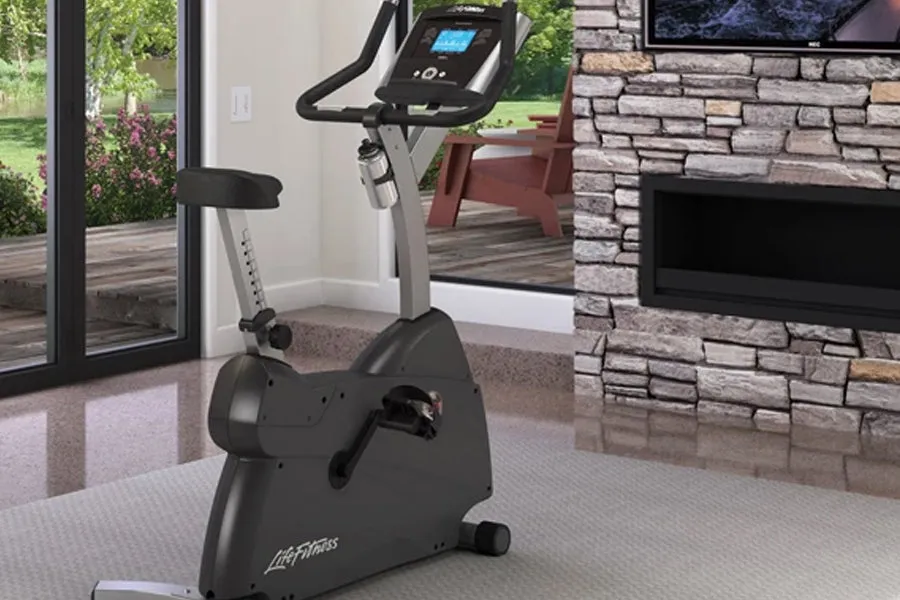 Life Fitness C1 Lifecycle Upright Exercise Bike (DEMO) **SOLD**