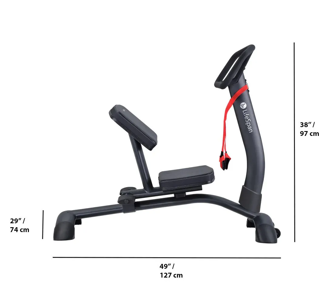 LifeSpan Fitness Pro Stretchmaster Exercise Bench SP1000