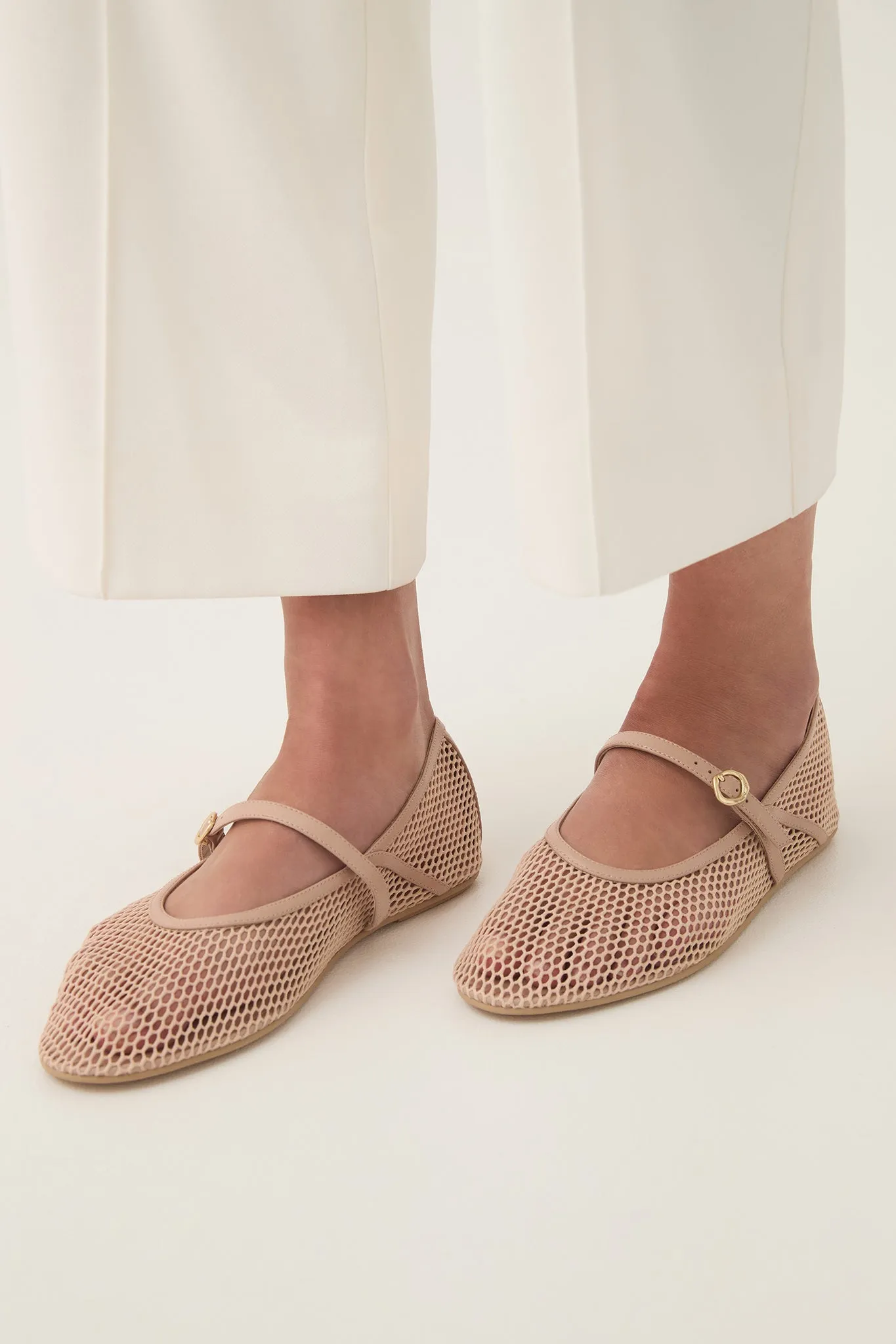 Marta Mesh Ballet Flat