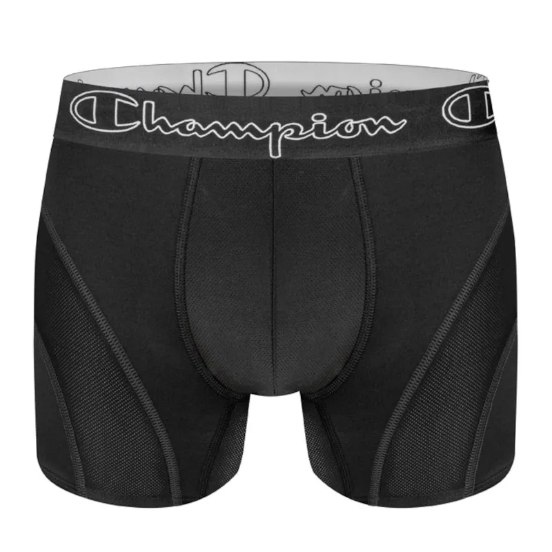 Men's Cool Air Sport Boxer Short Black - Champion