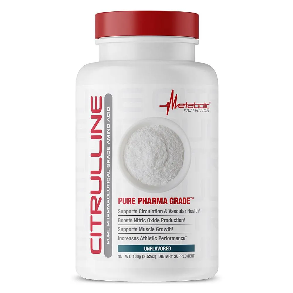 Metabolic Nutrition Citrulline 100 Grams