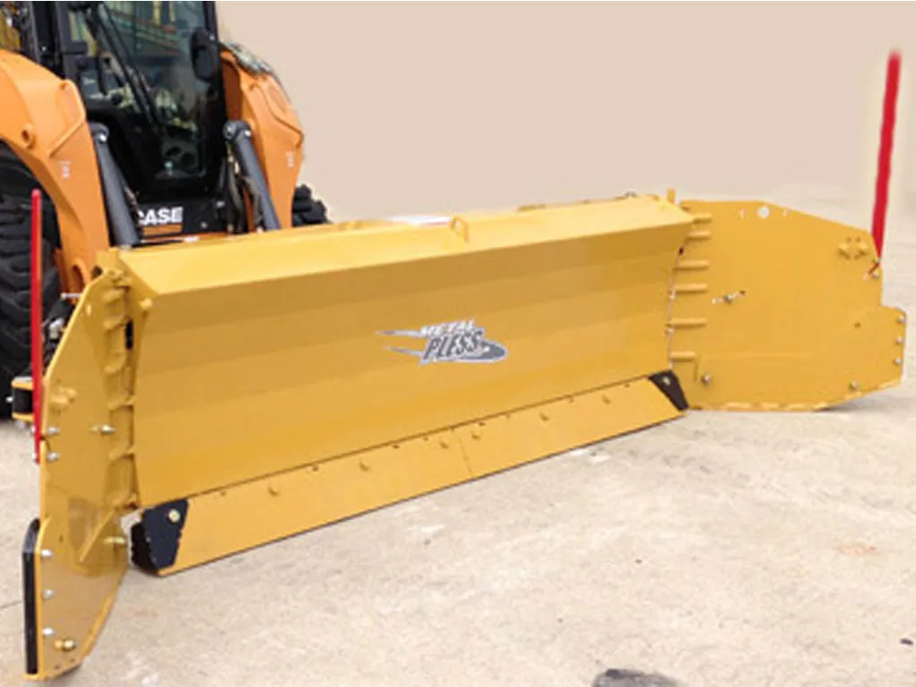 METAL PLESS Hydraulic wing snow plow