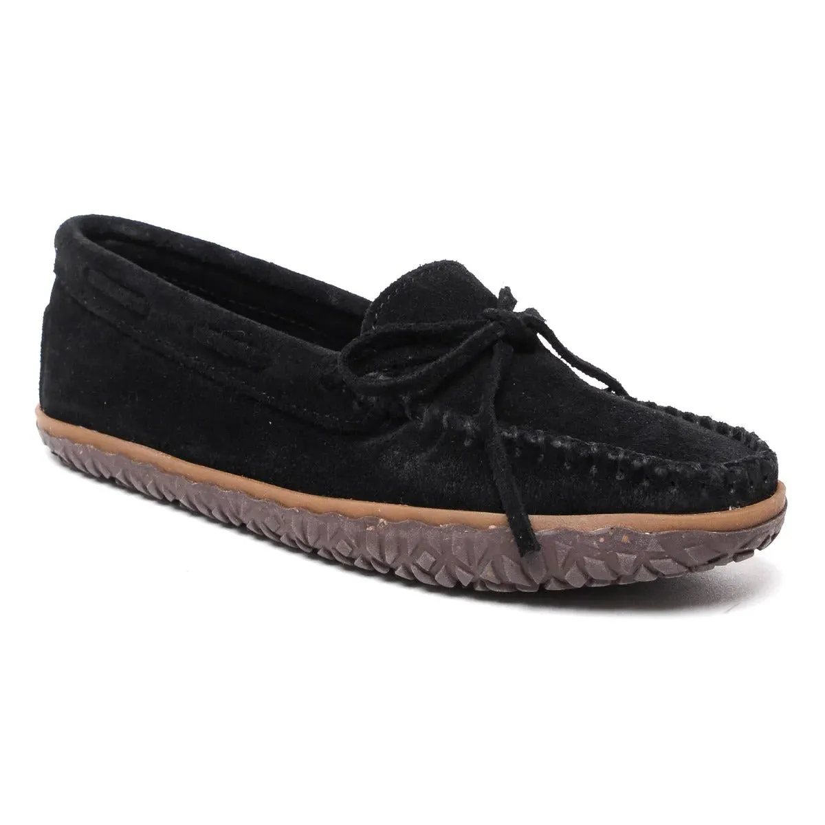 Minnetonka Tie Tread - Womens Moccasin