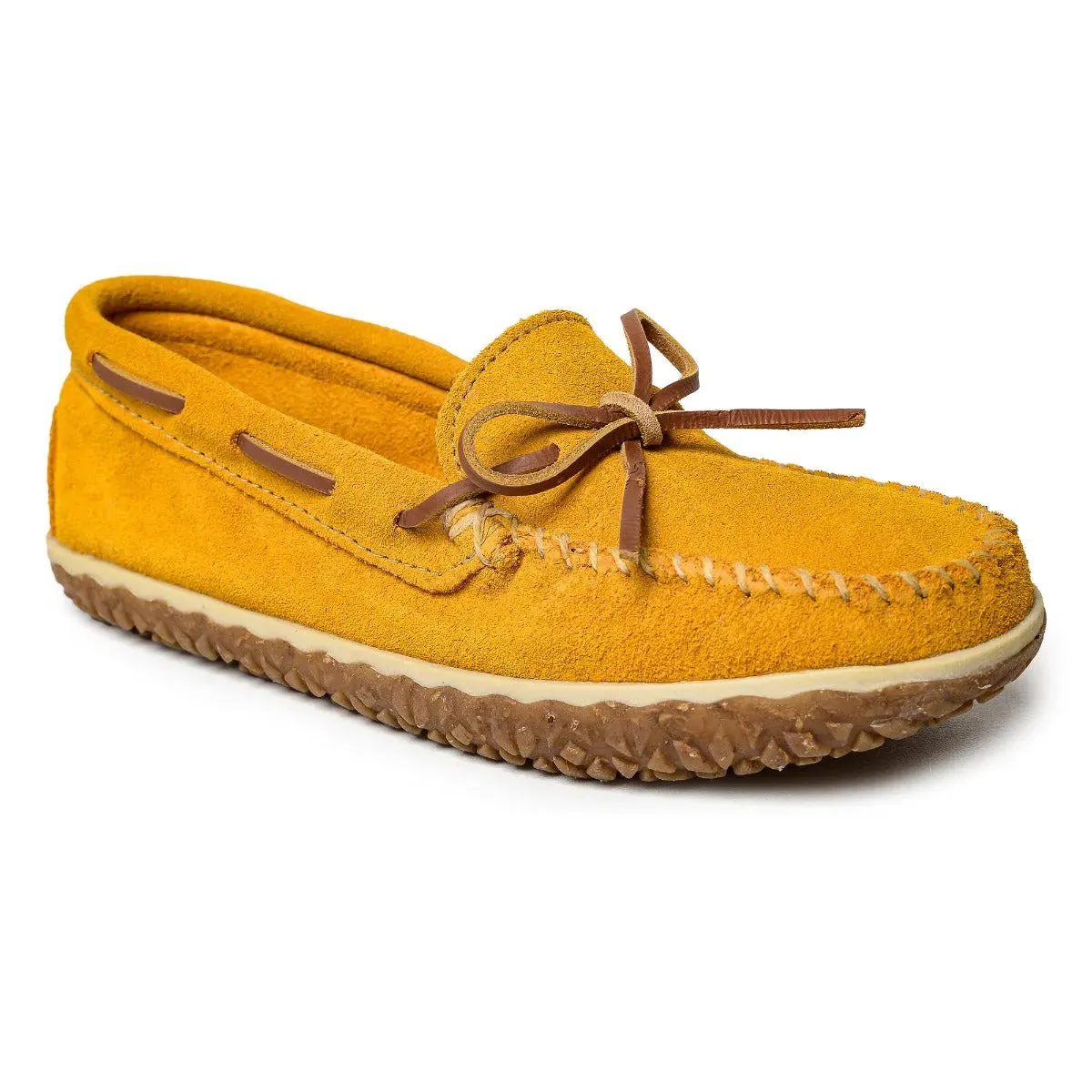 Minnetonka Tie Tread - Womens Moccasin