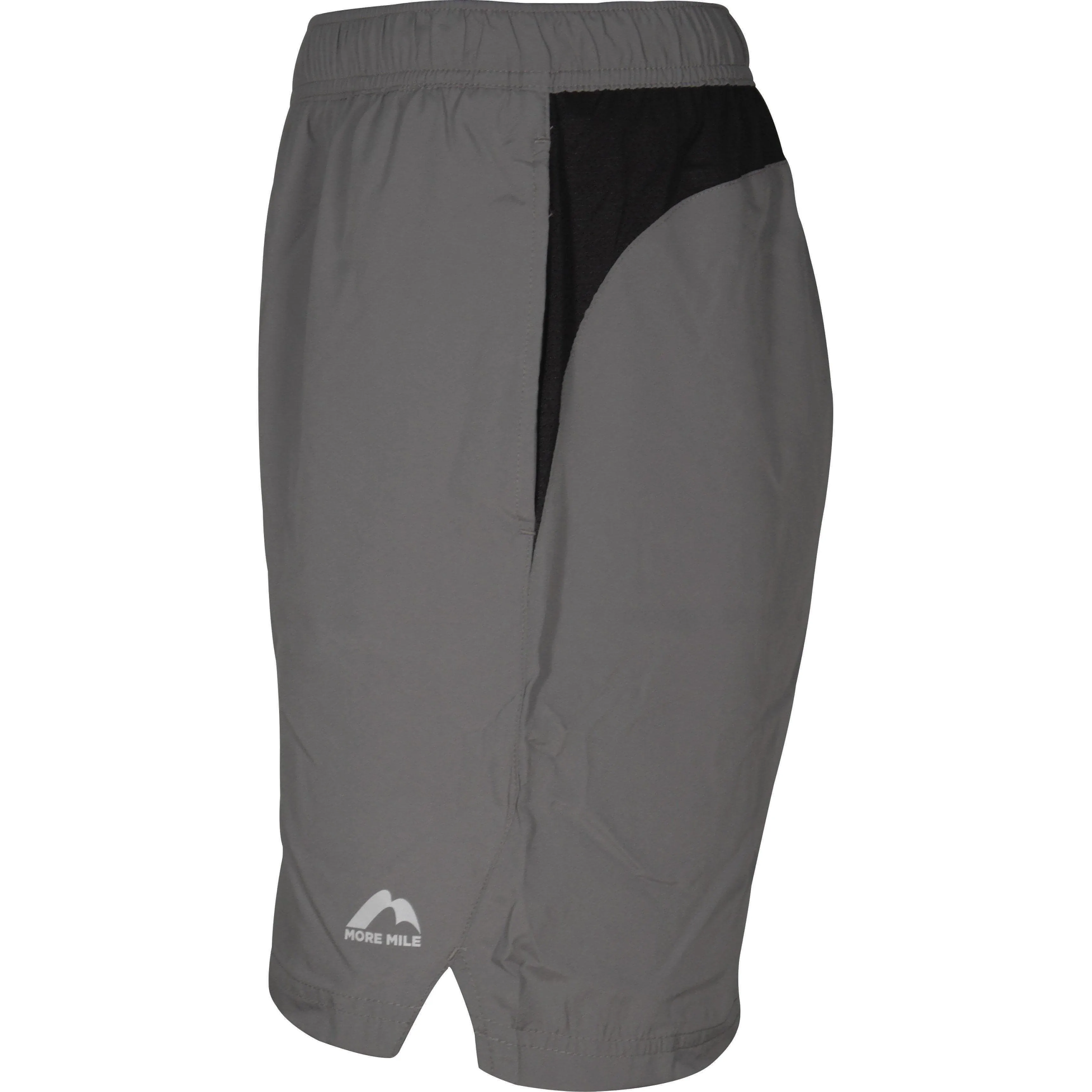 More Mile Aspire 7 Inch Mens Running Shorts - Grey