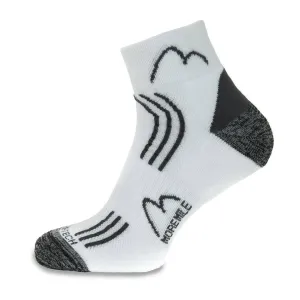 More Mile Madrid Coolmax Running Socks - White