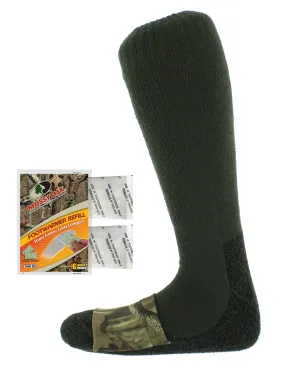 Mossy Oak Mid Calf Wool Sock