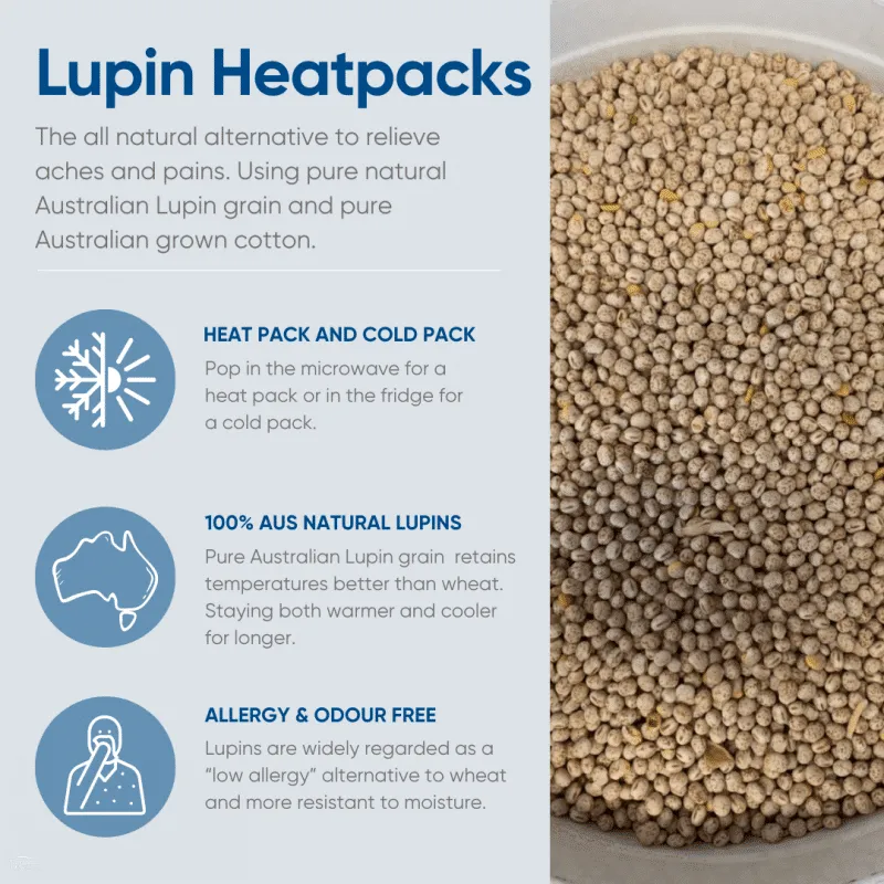 Natural Lupin Pack Body Heating Pad