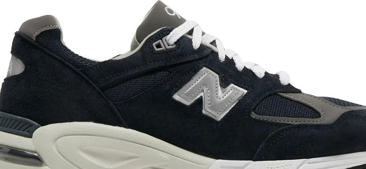 New Balance 990v2 Made in USA 'Navy' sneakers, blue