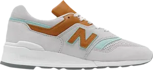 New Balance 997 Made in USA 'Light Reef' sneakers, gray