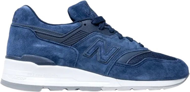 New Balance 997 Made In USA 'Tonal Navy' Sneakers, Blue