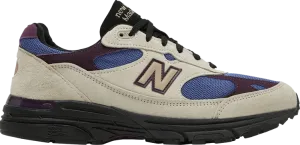 New Balance Aimé Leon Dore x Wmns 993 Made in USA 'Taupe' sneakers, cream