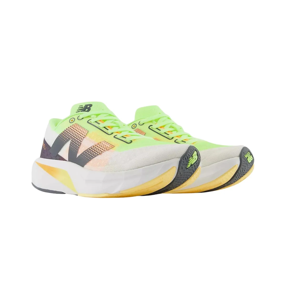 New Balance FuelCell Rebel v4 White Green SS24 Shoes