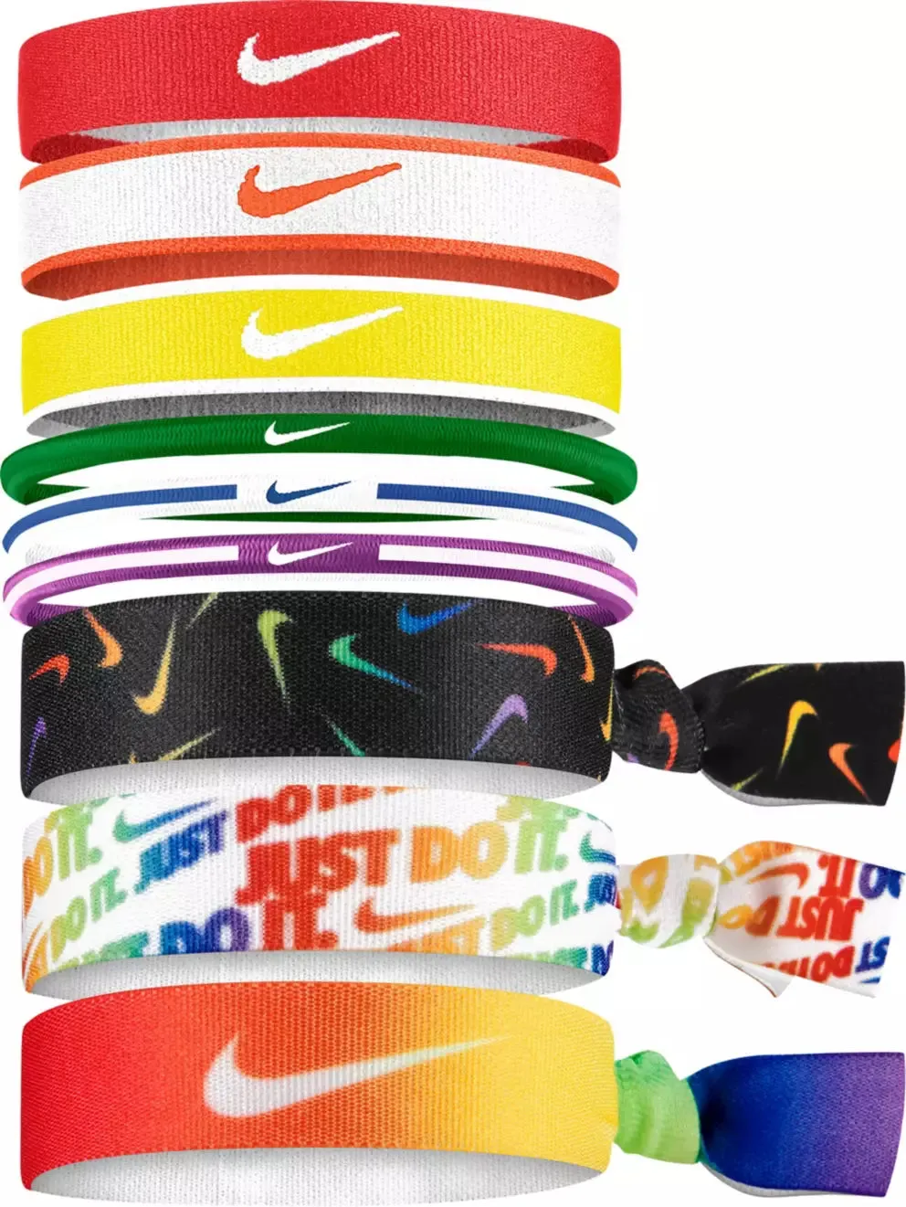 Nike 9Pk Mixed Hairbands