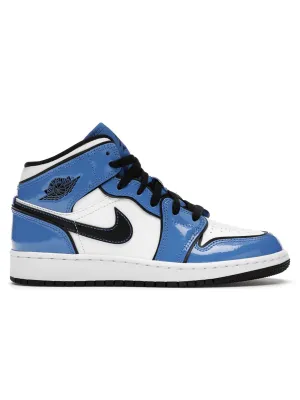 Nike Air Jordan 1 Mid Signal Blue