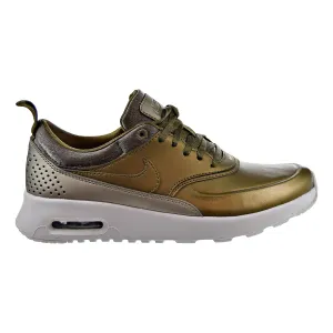 Nike Air Max Thea Premium Womens Shoes Metallic Field/Metallic Field