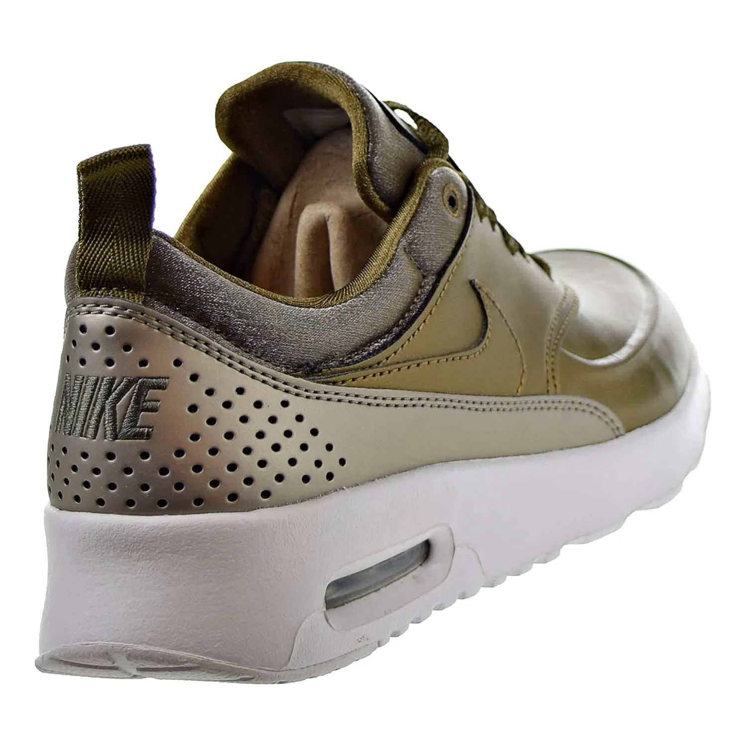 Nike Air Max Thea Premium Womens Shoes Metallic Field/Metallic Field