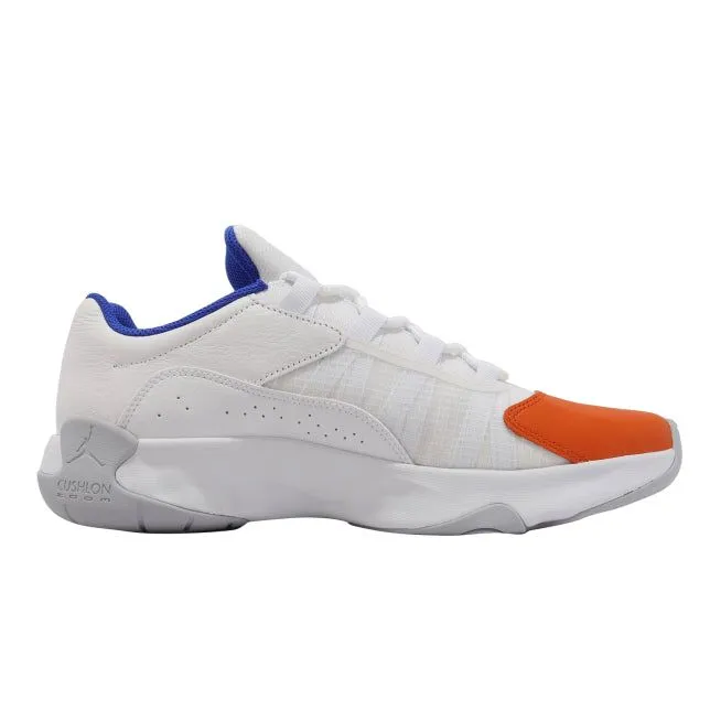 Nike Men's Air Jordan 11 Comfort Low Shoes - White / Safety Orange / Hyper Royal