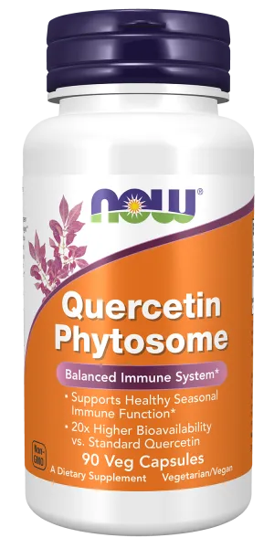 Now Quercetin Phytosome Veg Capsules 90ct