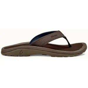 Olukai Ohana Mens Sandal - Dark Wood