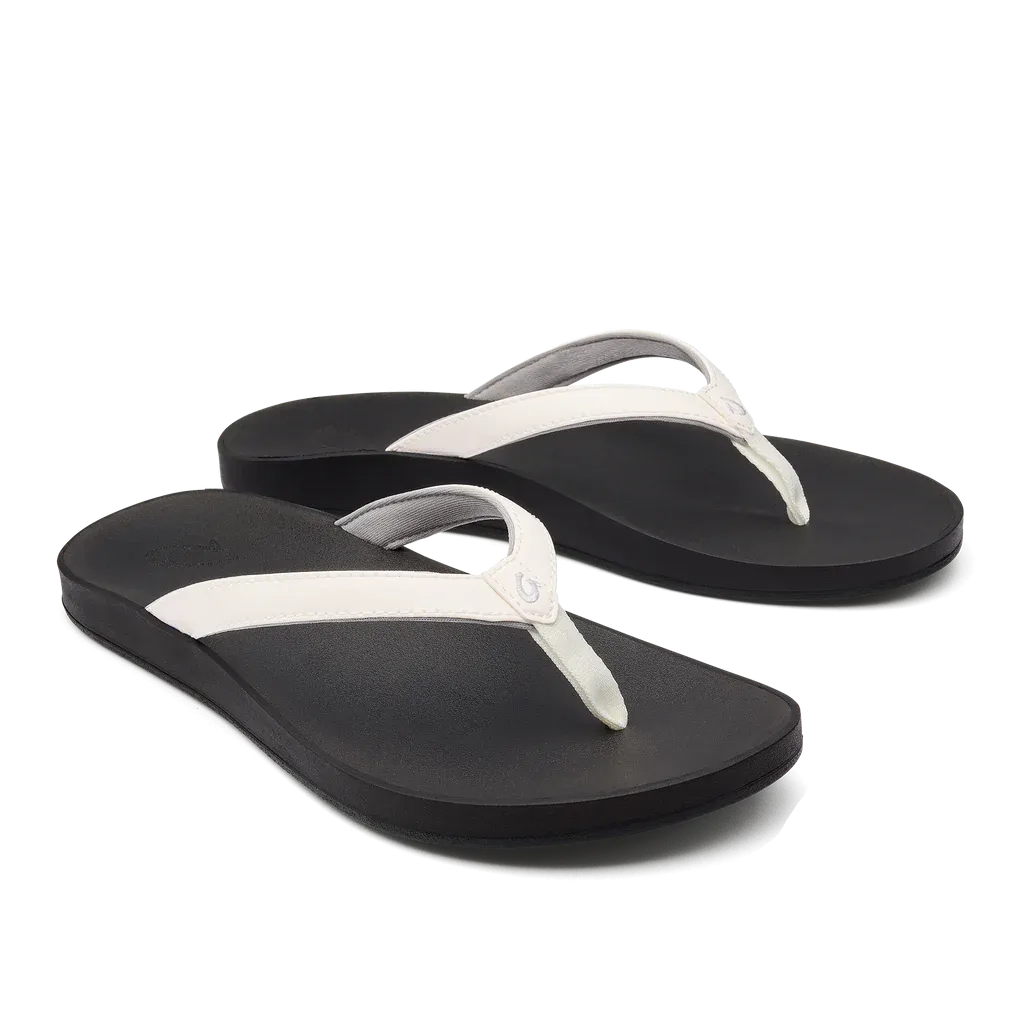 Olukai Women's Puawa / White / Black