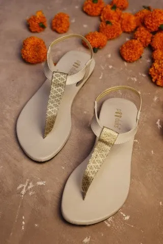 Paaduks Diya Pearl | Occasion Wear Casual Sandals for Women