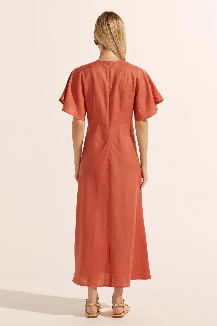 PAVILLION DRESS | Nectarine