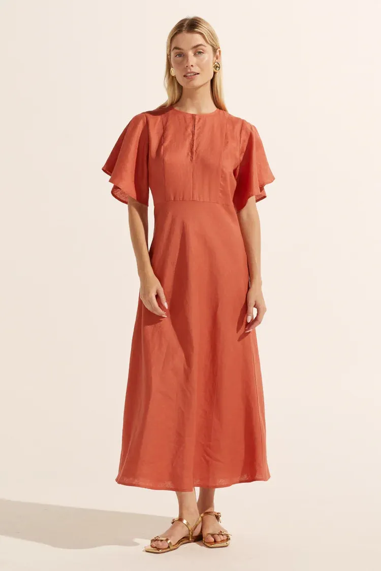 PAVILLION DRESS | Nectarine