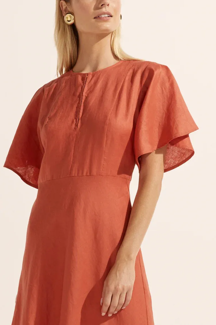 PAVILLION DRESS | Nectarine