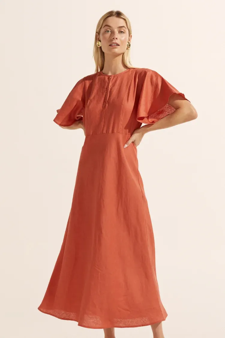 PAVILLION DRESS | Nectarine