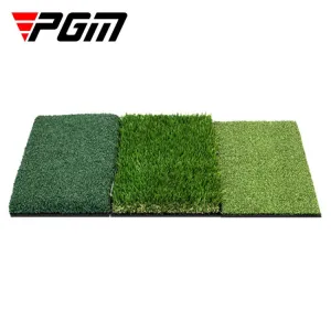 PGM DJD010 30x60cm 3 In 1 Golf Striking Mat Hitting Resistant Practice Pad Indoor Mini Swing Chipping Hitting Mat