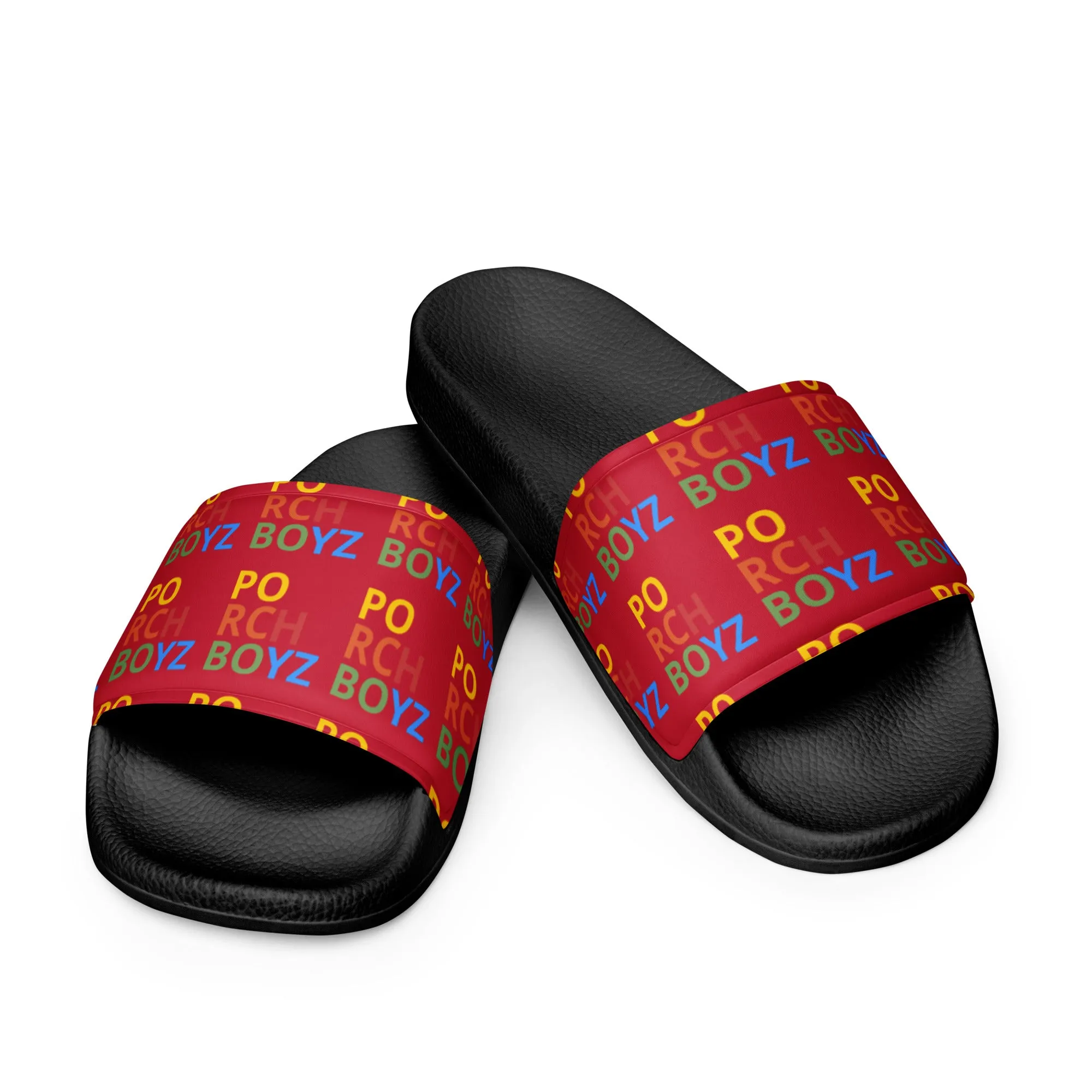 PORCHBOYZ(RED)Men’s slides