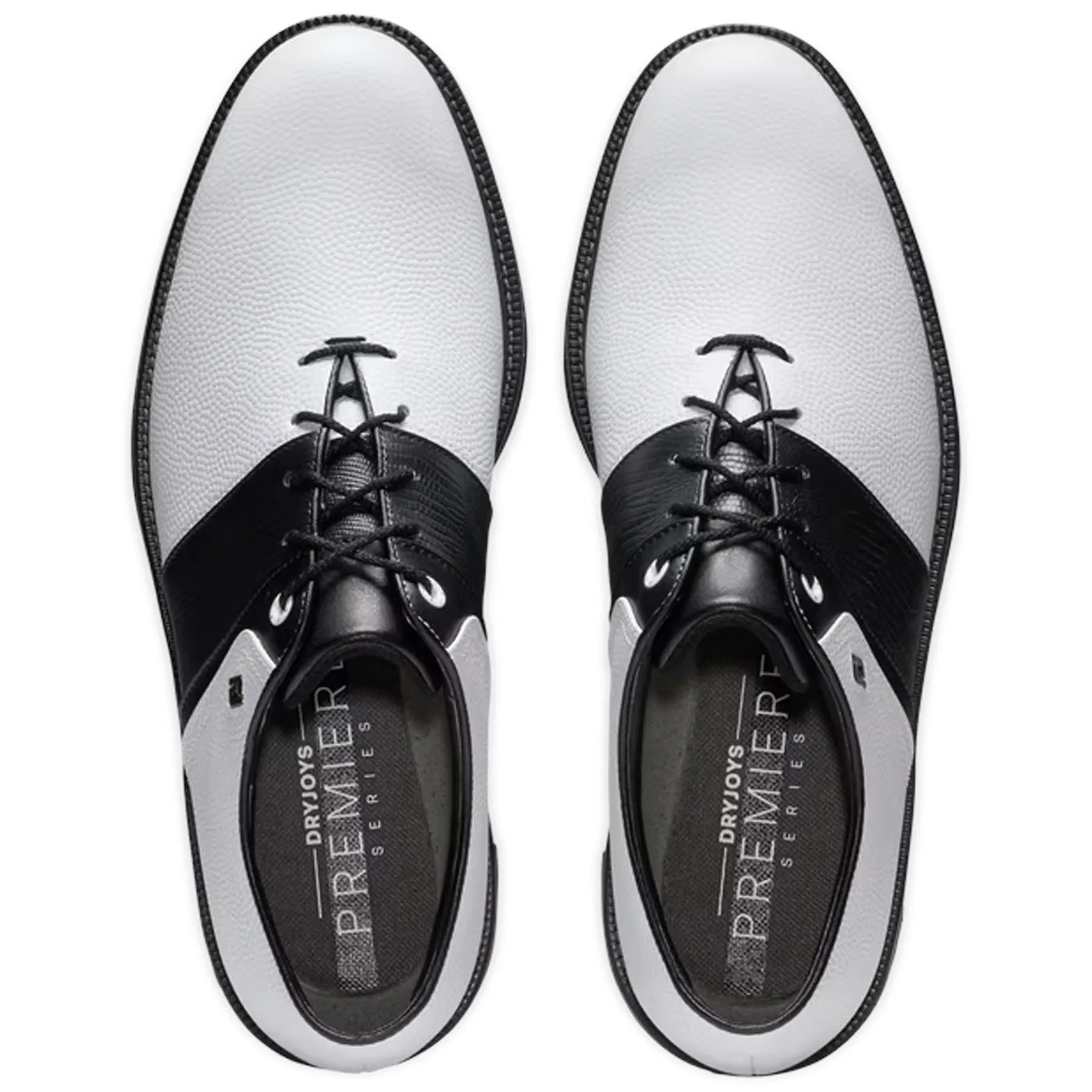 Premiere Packard DJ Golf Shoes White/Black/Black - AW24